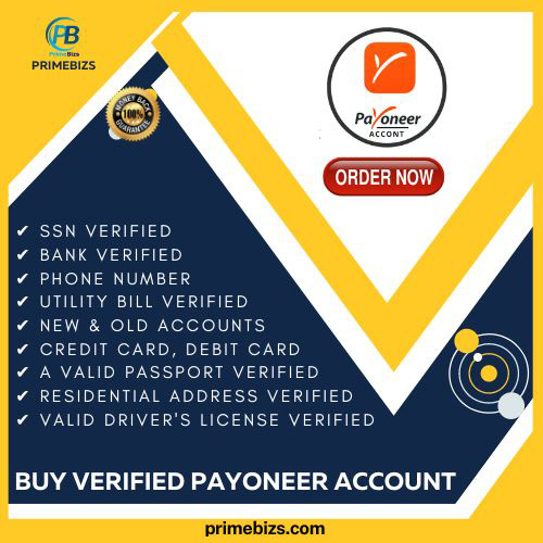 Buy Verified Payoneer Account - 100% Safe US Full Documents