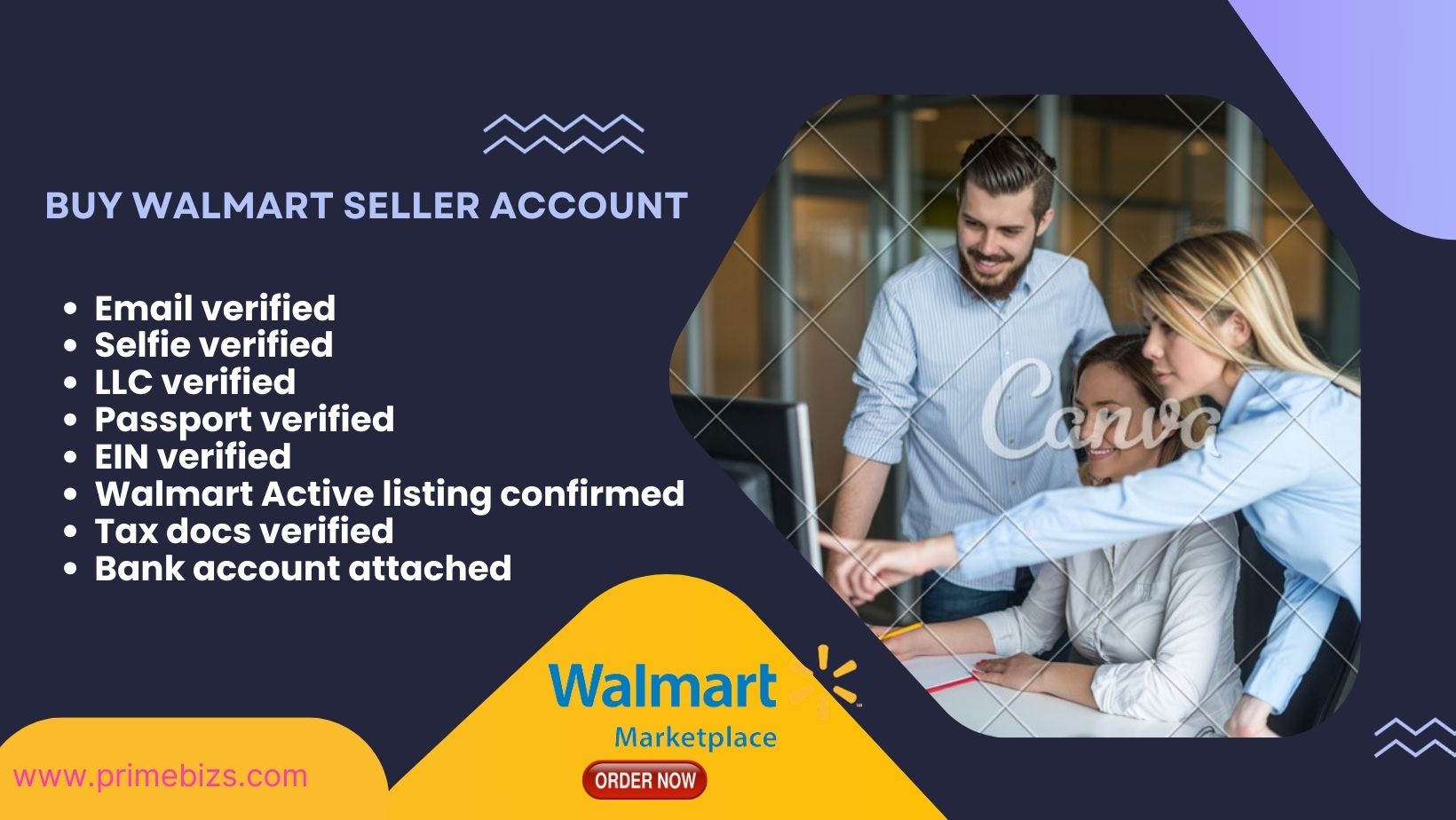 Buy Walmart Seller Account