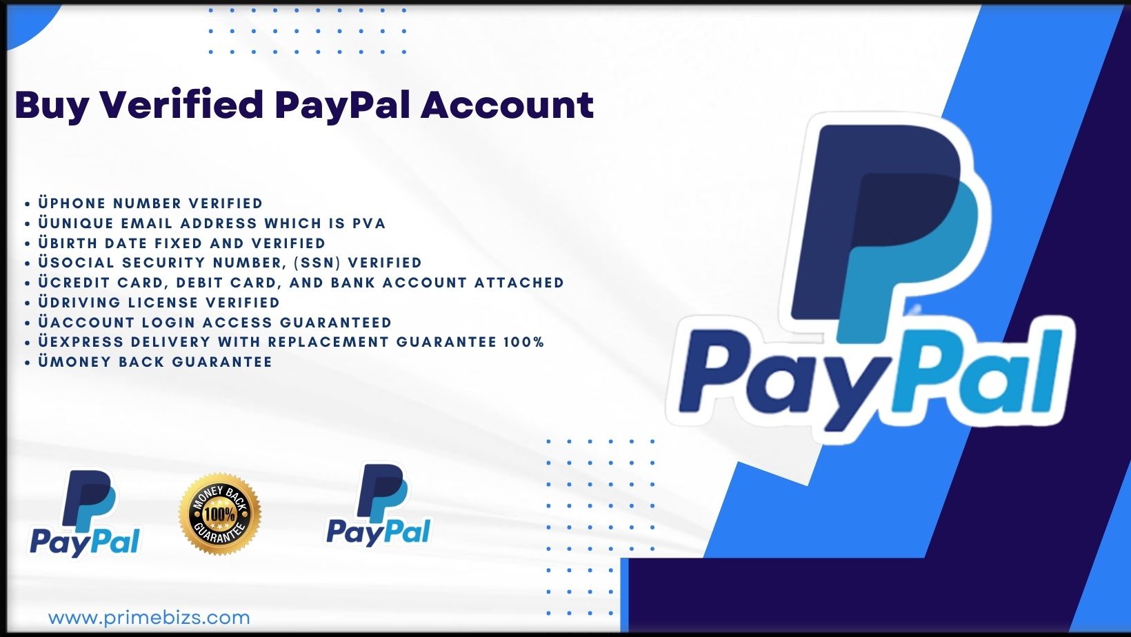 Buy Verified PayPal Accounts