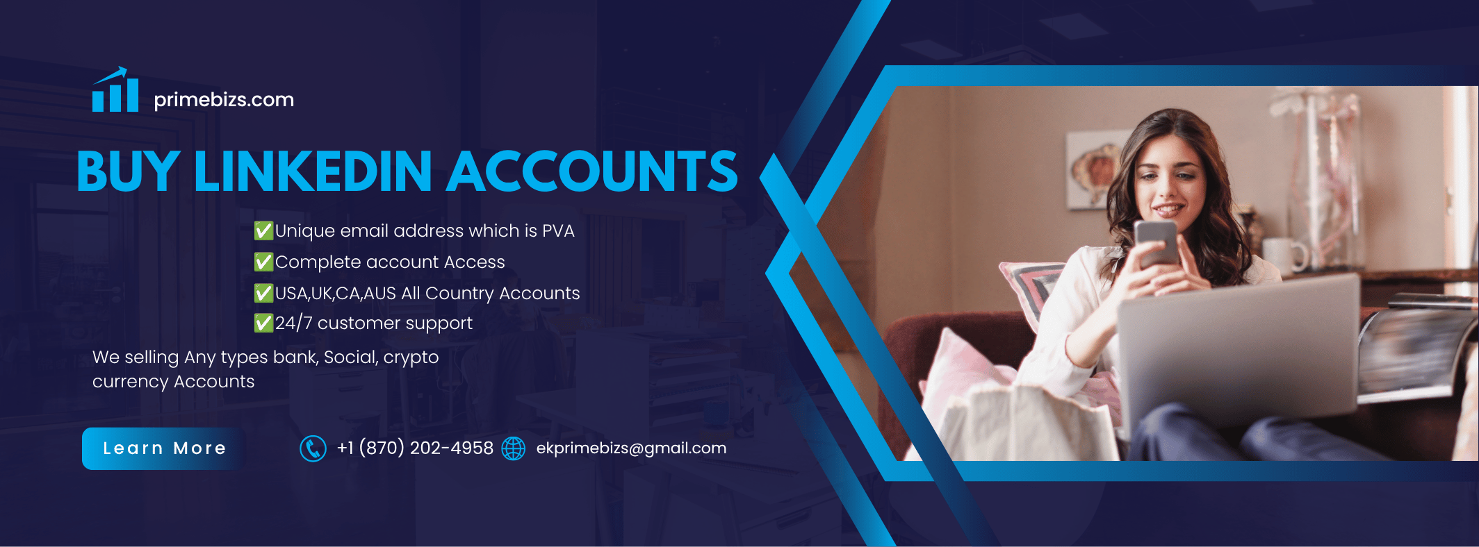 Buy Verified LinkedIn Accounts 
